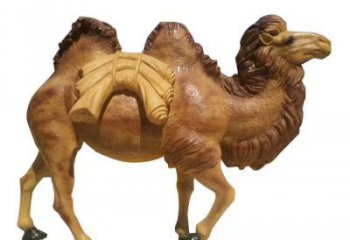 公园骆驼铜雕厂家 街头动物铜雕