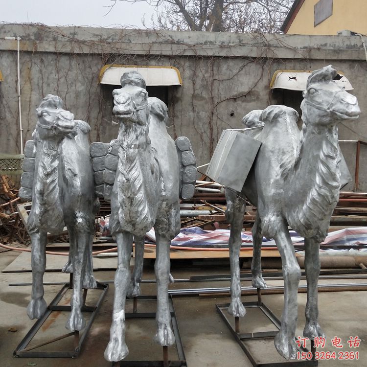 别墅丝绸之路铜雕厂 公园铜雕生产
